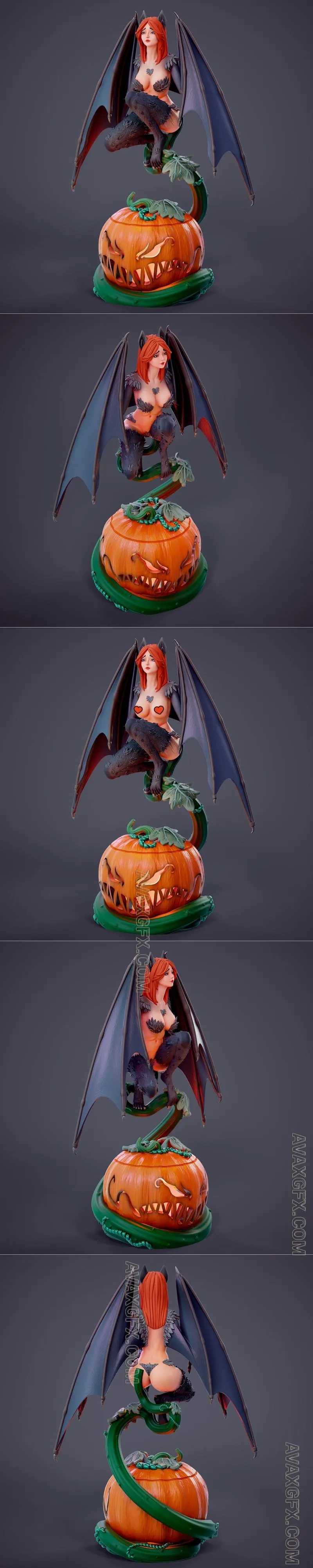 Chagarin - Halloween Bat - C - STL 3D Model