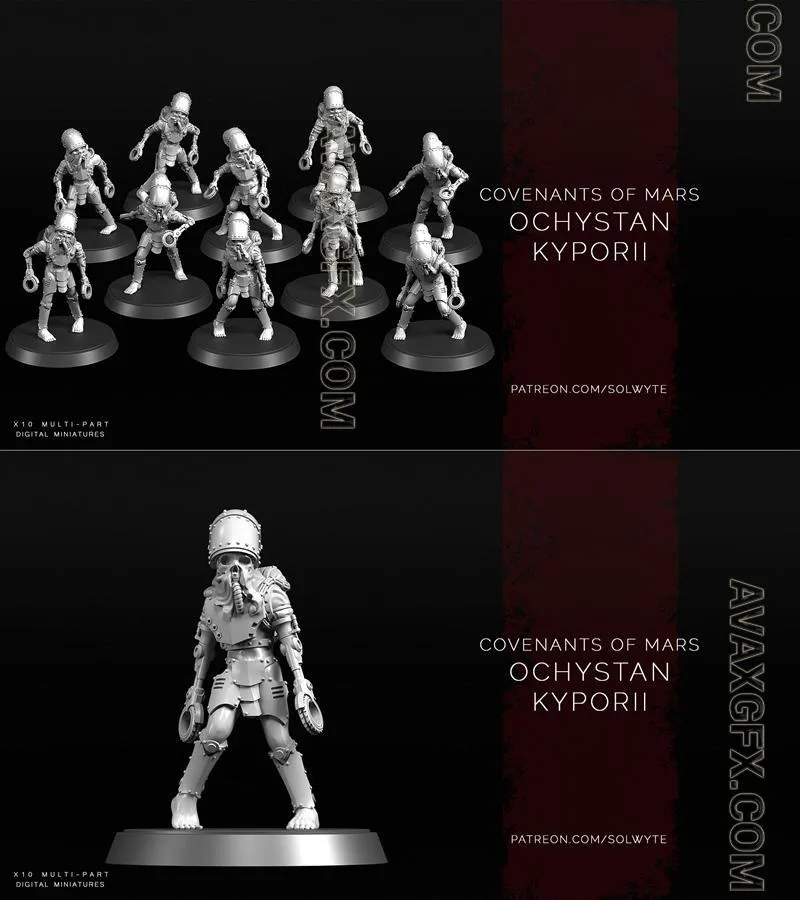 Ochystan Kyporii - STL 3D Model