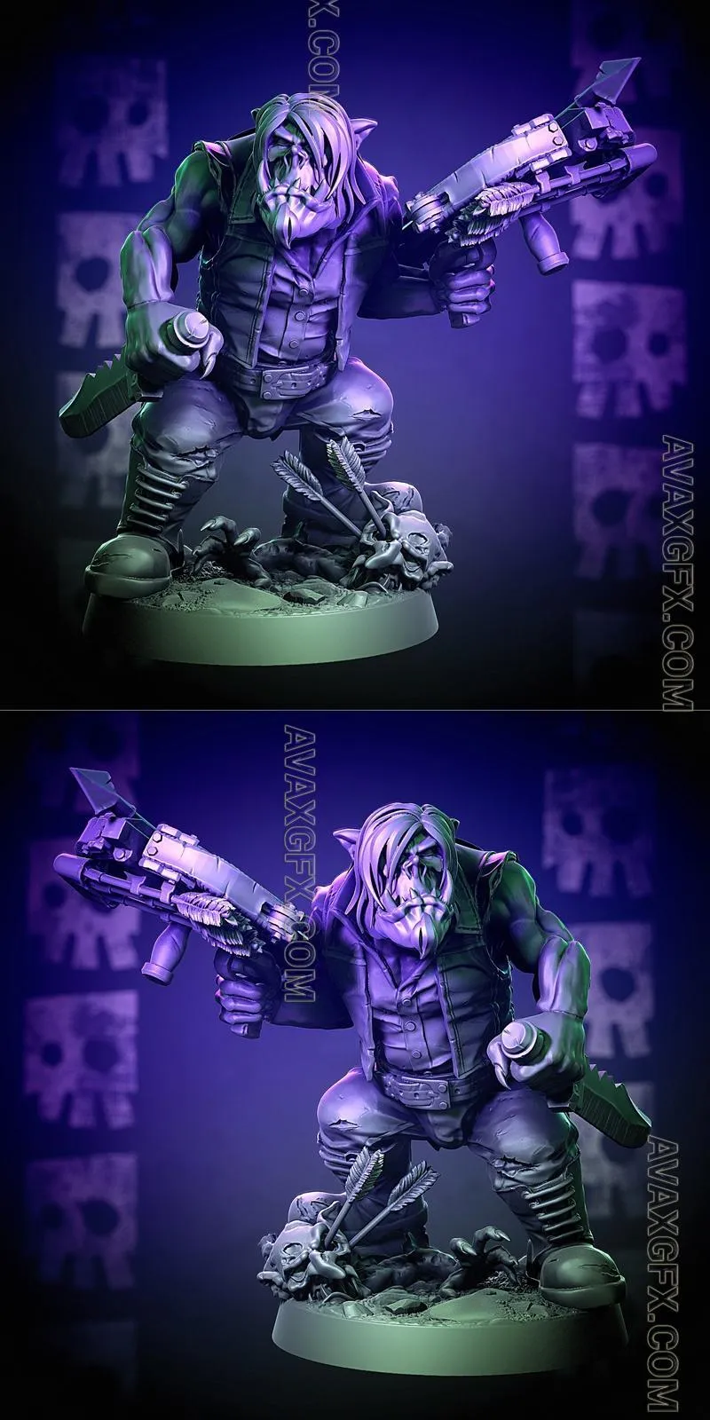 MrModulork - Dakzun Orc - STL 3D Model